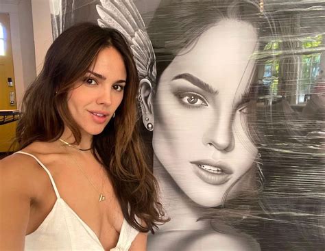 eiza gonzalez naked|Eiza González poses naked but covered in body art